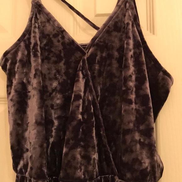 Kendal and Kylie velvet romper - Picture 2 of 5